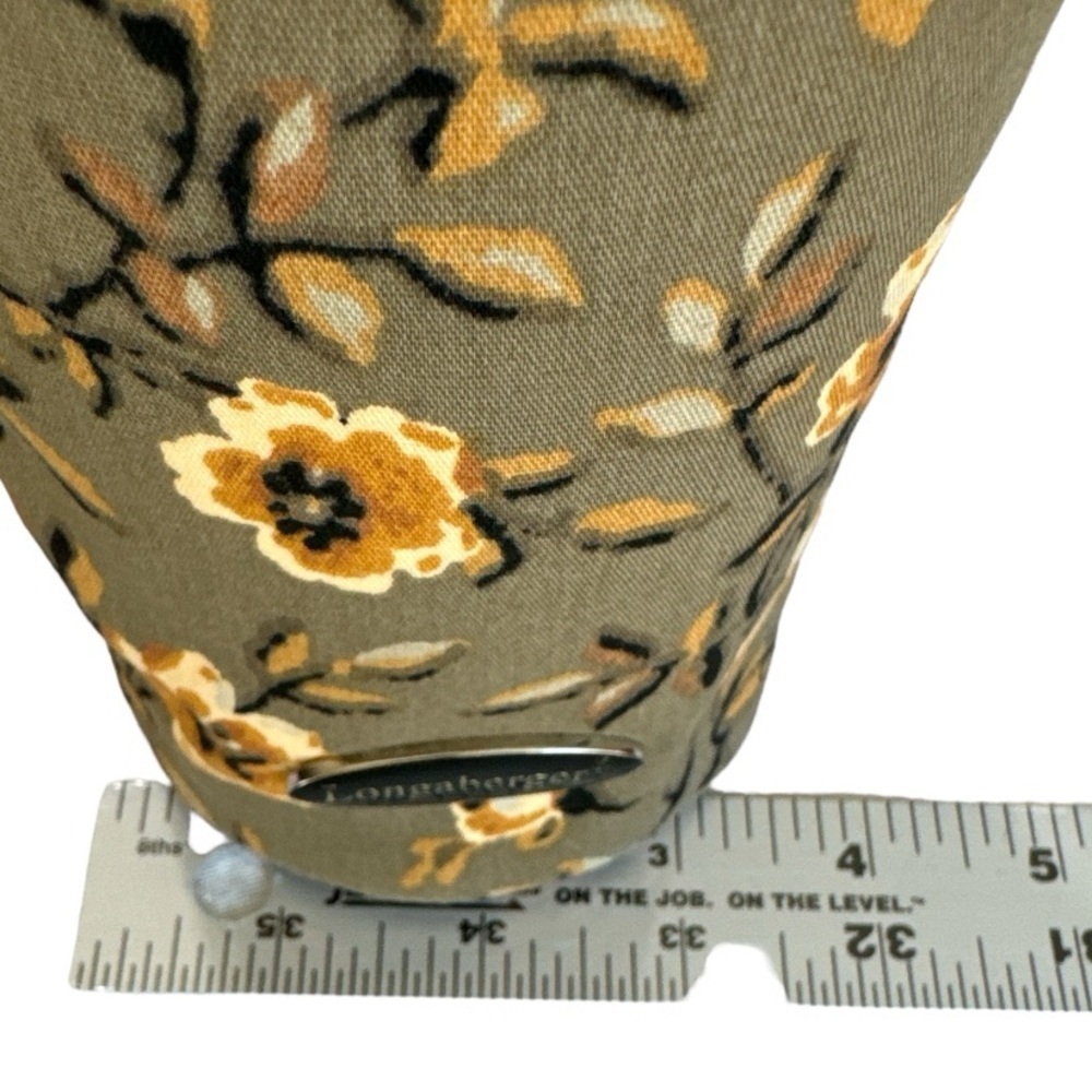 Longaberger koozie floral drink holder - Picture 6 of 8